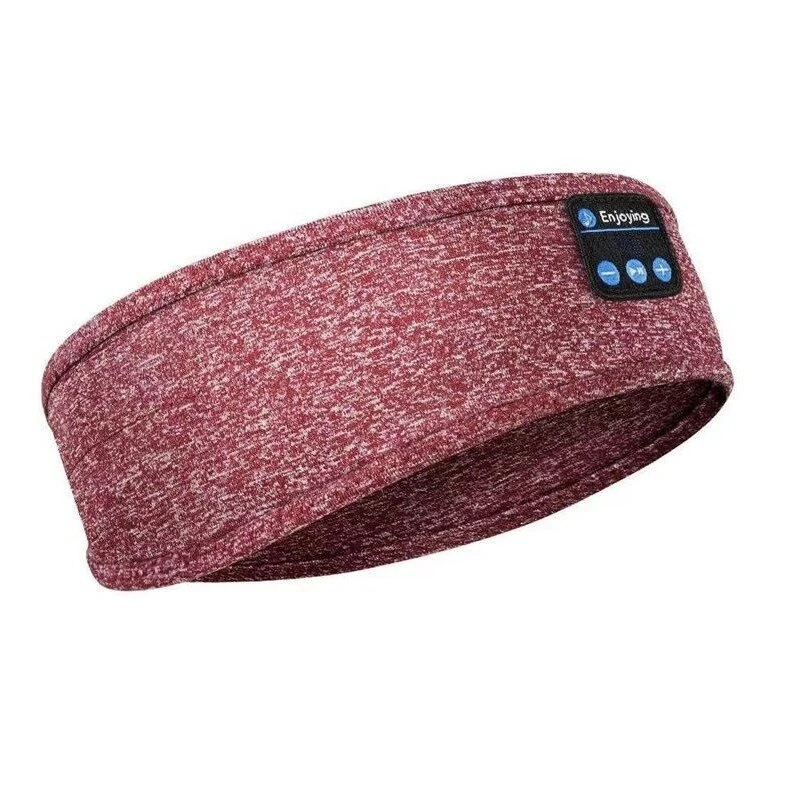 (image for) KALOAD Yoga Soft Sleep Eye Mask 3D Contoured Music Play Sleeping Headphones Answering Phone Calls Wireless Sport Mask with Built-in Battery for Deep Sleep